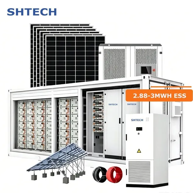 Bateria Comercial de Painéis Solares