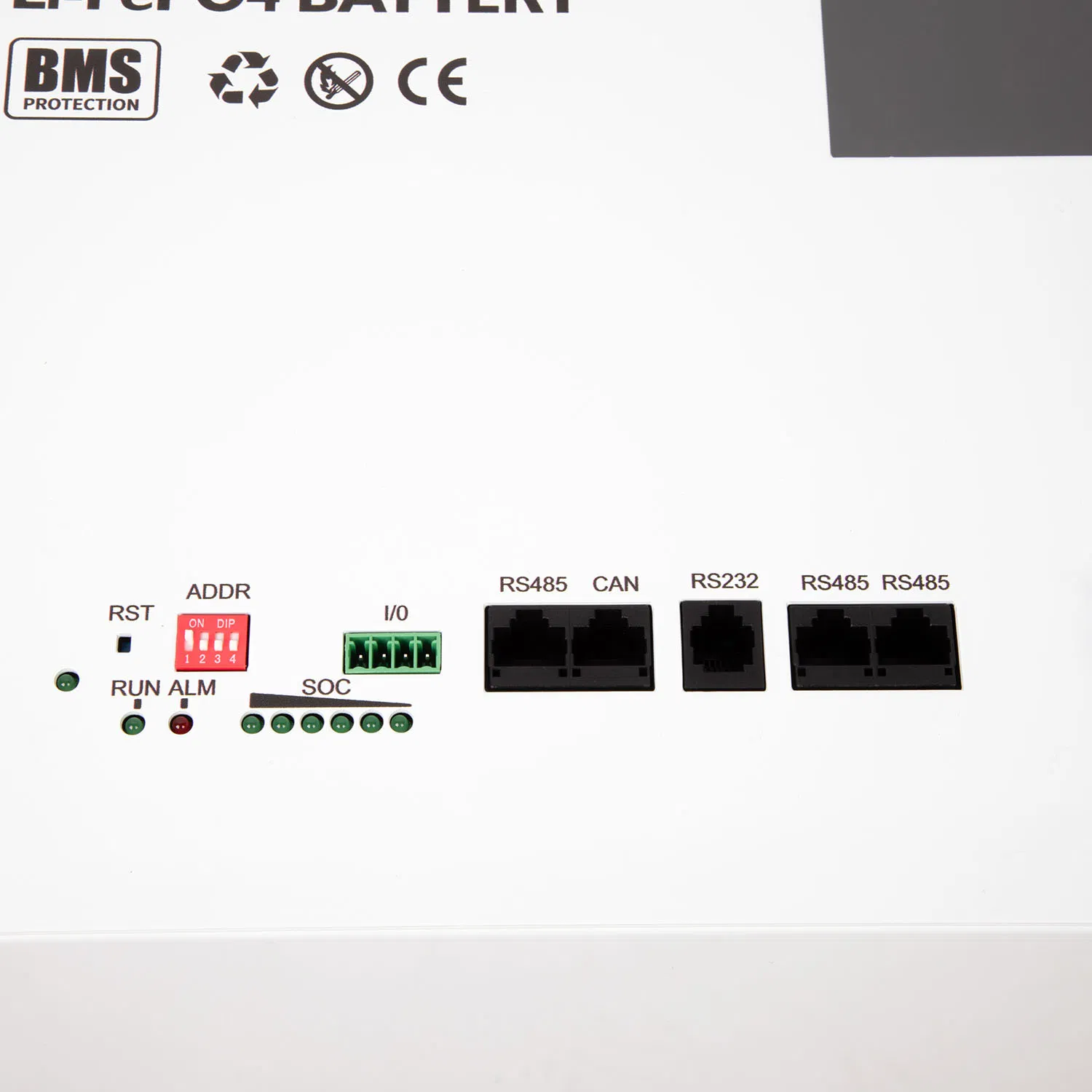 Venda Quente Banco de Energia Solar PV Fornecimento 4.8V 50ah 2.4kwh Sistema de Armazenamento de Energia Montado em Rack para Uso Doméstico Estação de Energia Portátil Célula de Lítio