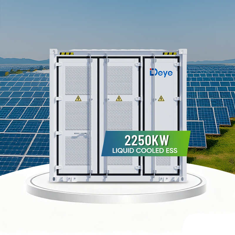 2250kw Sistema de Armazenamento de Energia Híbrido em Grande Escala 2.25MW Sistema de Conversão de Energia de Bateria Fotovoltaica Inversor Solar Conectado à Rede Microrede