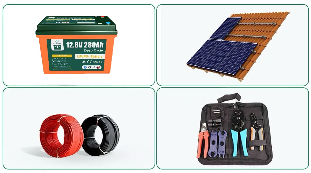 Componentes de Armazenamento de Energia Solar