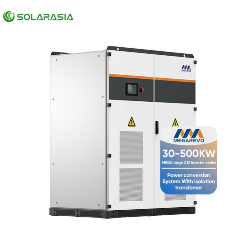 Inversor Solar Megarevo Mps 500kw 250kw 150kw 100kw 50kw Inversor Solar Híbrido Inteligente para Sistema de Armazenamento de Energia