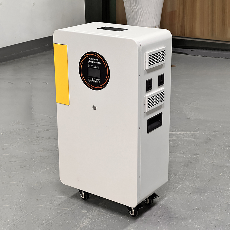 3.6kw Inversor Solar de Rede 25.6V 7.68kwh 300ah LiFePO4 Sistema de Armazenamento de Energia Residencial All-in-One com Bateria de Lítio
