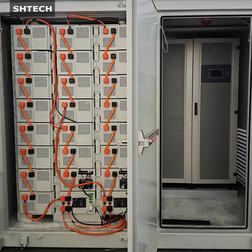 5mwh Sistema Híbrido de Energia Solar com Armazenamento em Container All-in-One na Rede Bess
