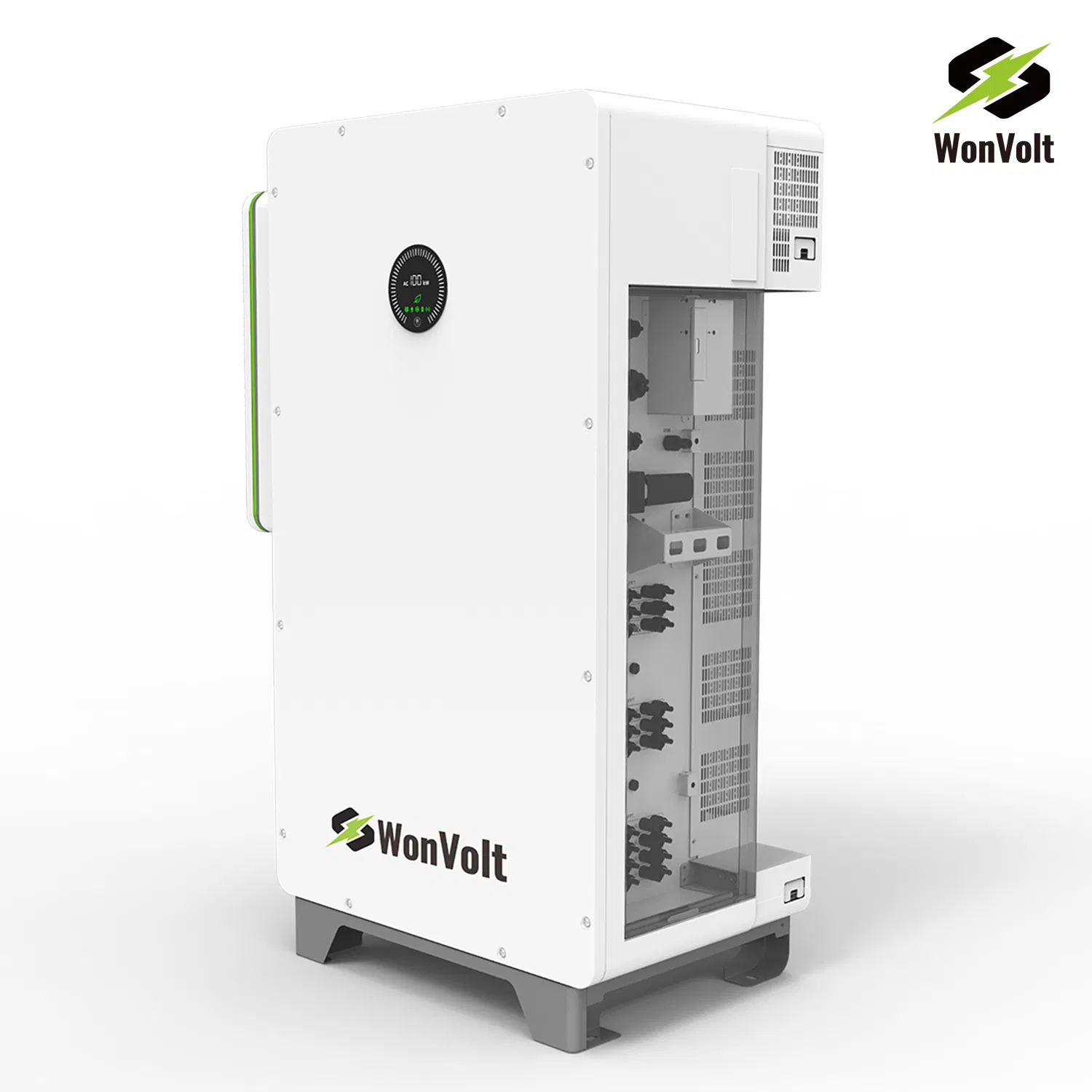 Sistema Completo de Armazenamento de Energia Solar 100kwh 200kwh Sistema Híbrido de Energia Solar para Residências 200kw 150kw 100kw com Bateria de Lítio