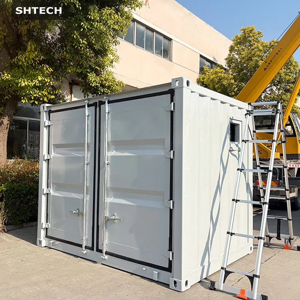 Container Solar de Energia Solar ao Ar Livre 20FT 250kw 300kw Sistema de Resfriamento Solar 1000kwh Contêineres de Bateria de Lítio para Armazenamento de Energia 1mwh