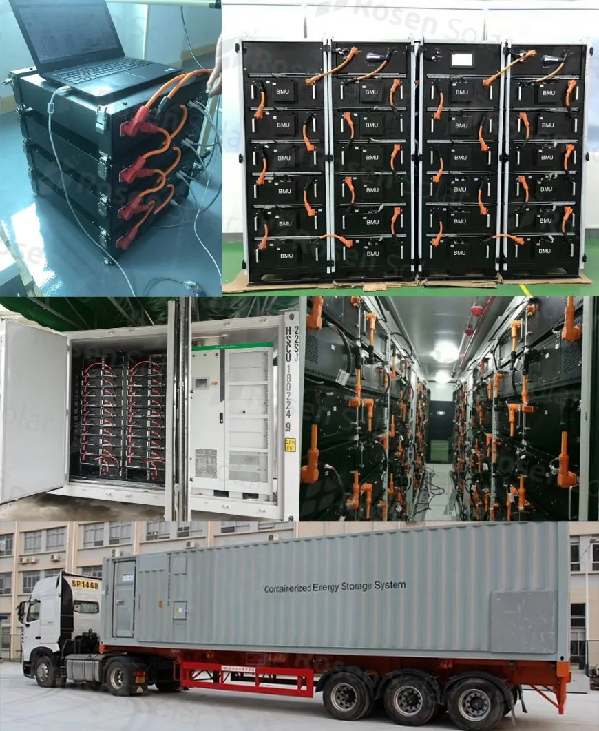 Embalagem e transporte do sistema de armazenamento