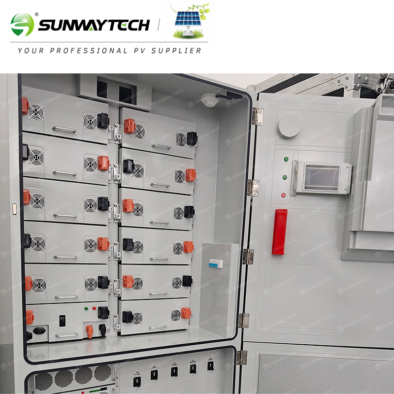 100kwh 215kwh Sistema de Energia Solar Bateria de Lítio Sistemas de Armazenamento de Energia Microrede Armazenamento de Energia de Utilidade Contêiner