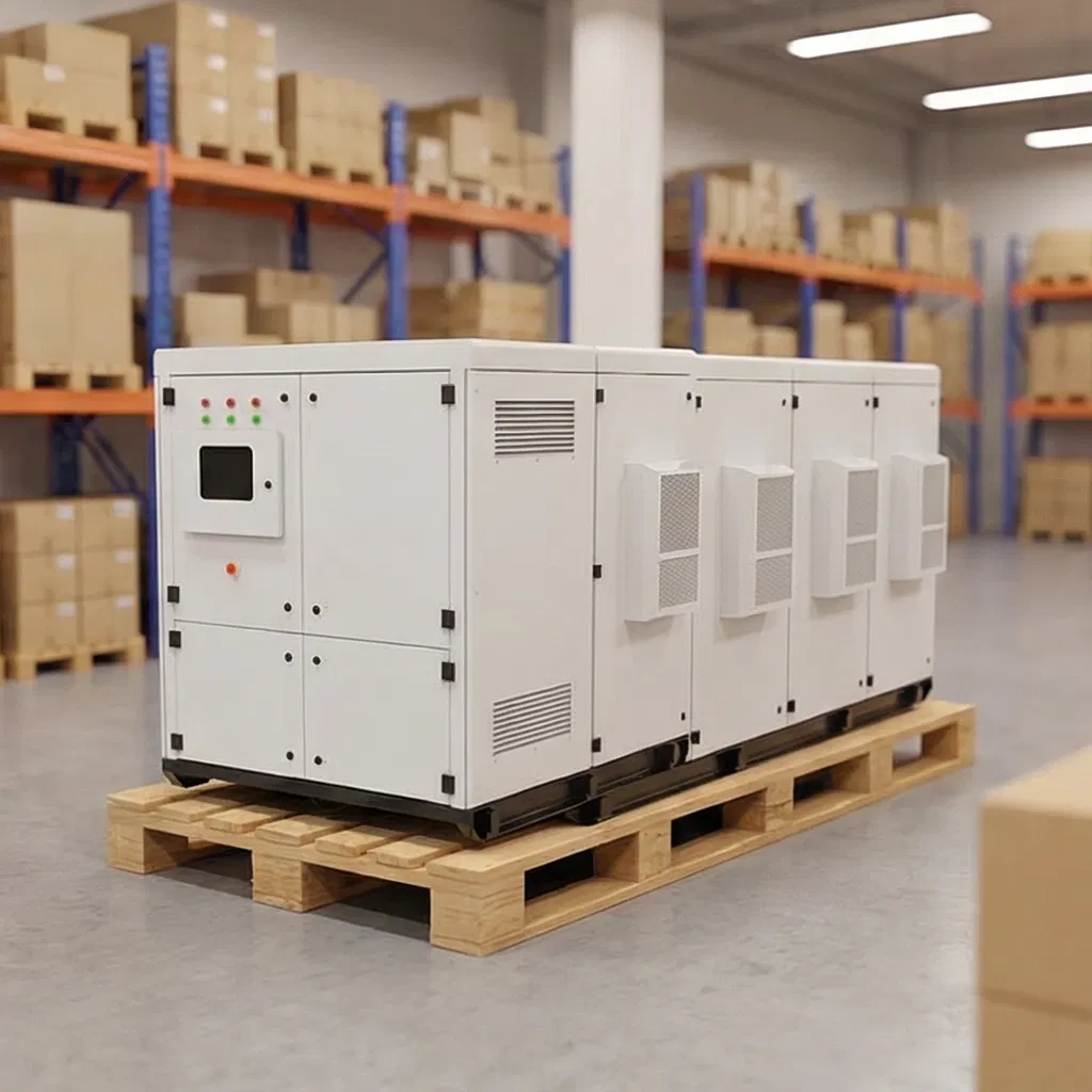 300kwh Sistema de Inversor Híbrido Solar com Armazenamento de Energia em Container para Microrede
