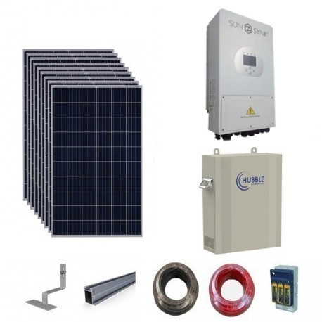 Melhor Qualidade 100kVA 150kw 200kw 150 Sistema Completo de Painéis Solares Hitek Híbrido Industrial de Armazenamento de Energia Renovável para Fazenda
