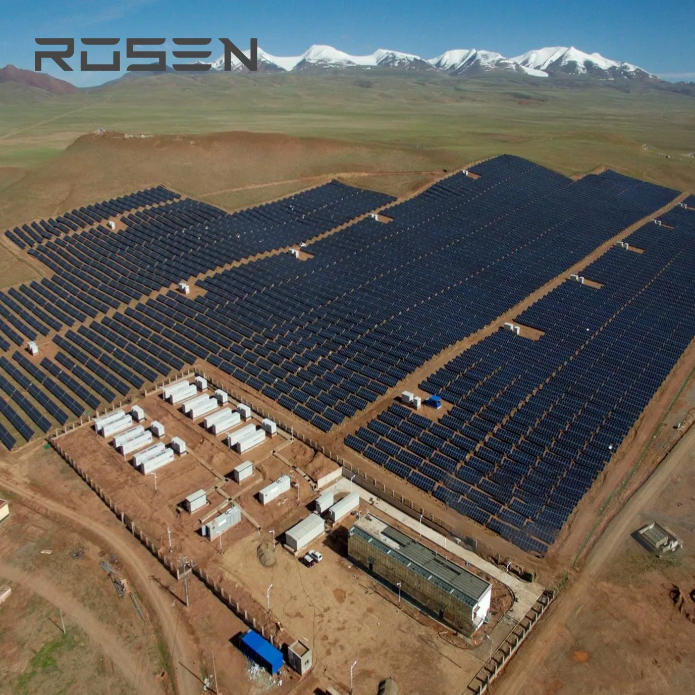 Solução de Energia Ess 100kwh 300kwh para Sistema de Armazenamento de Bateria Solar em Microrede