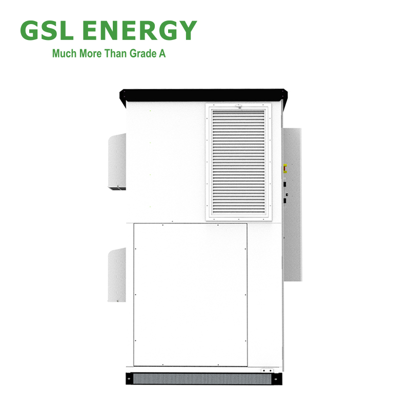 Sistema de Armazenamento Solar Comercial de Alta Tensão Gsl Energy OEM Bess de Íon de Lítio LiFePO4 Solução de Energia Industrial e Comercial