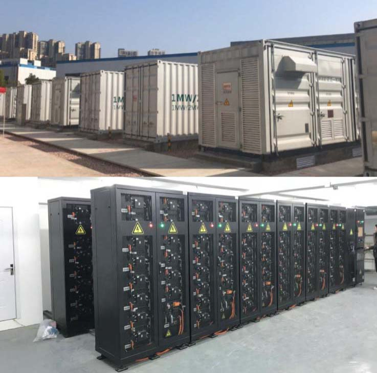 Sistema de Armazenamento de Energia Solar com Bateria Ess 1 Mwh para Plantas de Energia Empresariais