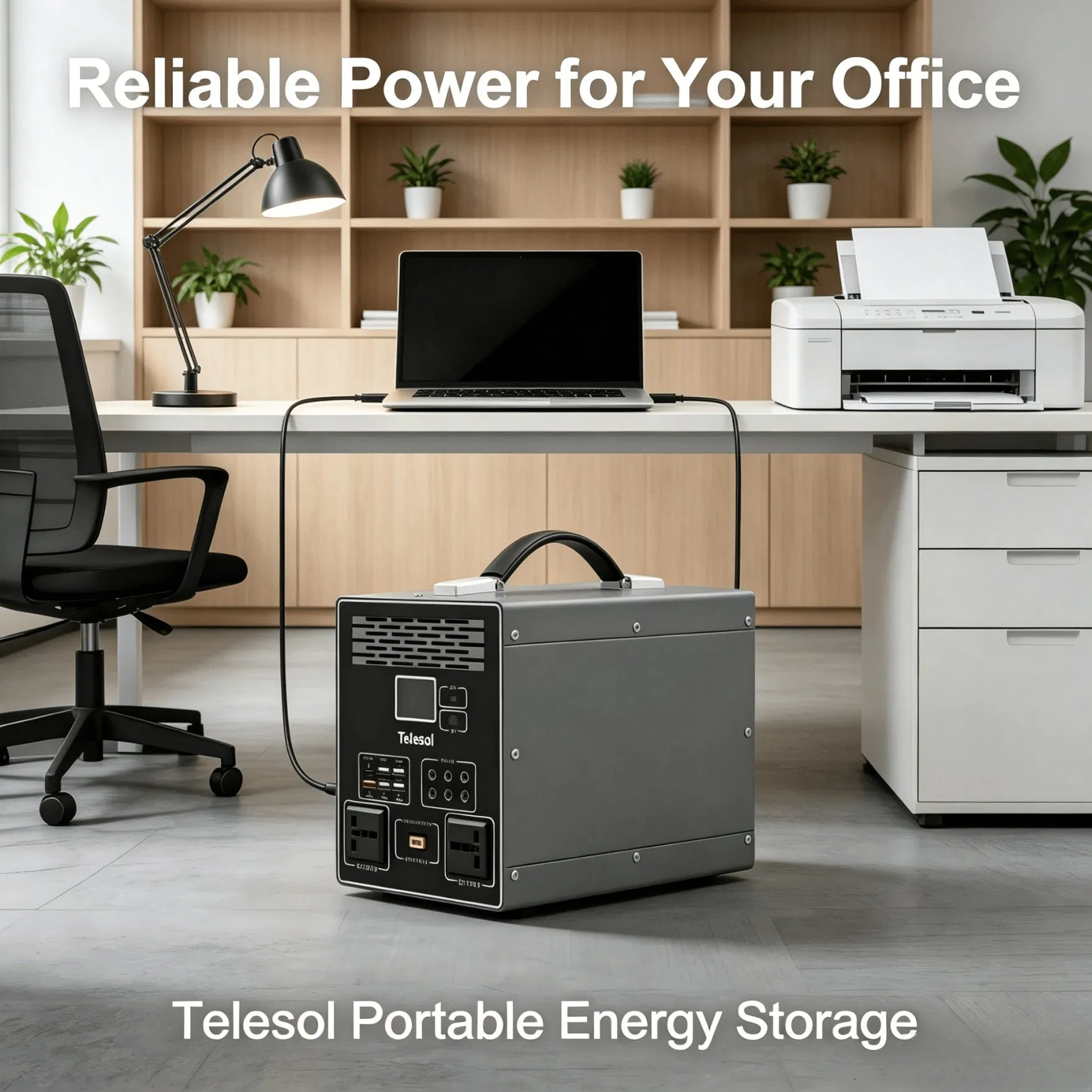 Sistema de Armazenamento de Energia Solar para Fornecimento de Energia de Backup em Casa