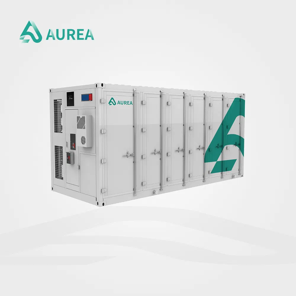 Aurea 1MW Sistema Solar 2mwh 1mwh Usina de Energia Solar Bateria de Lítio Fazenda Solar Tudo em Um Sistema de Armazenamento de Energia Bess