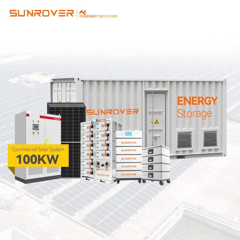 Geração de Energia Sustentável Sistema Solar 50kw 30kw Armazenamento de Energia Solar de Alto Desempenho Sistema Solar Inteligente