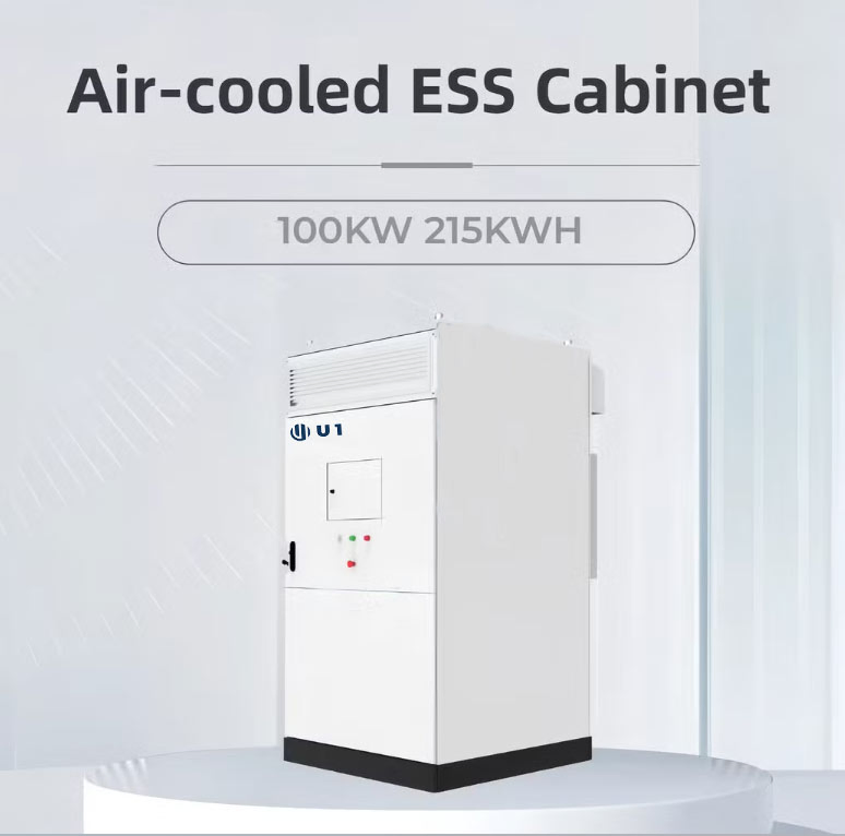 U1 50kwh 100 Kwh 200kwh 215kwh Sistema de Armazenamento de Energia em Bateria para Solar
