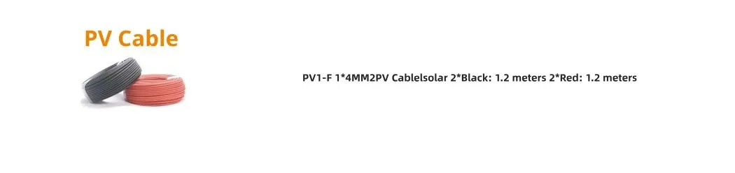 Energia Renovável Energia Solar Painel Fotovoltaico Micro Inversor 800W Telhado Varanda Sistema de Armazenamento de Energia