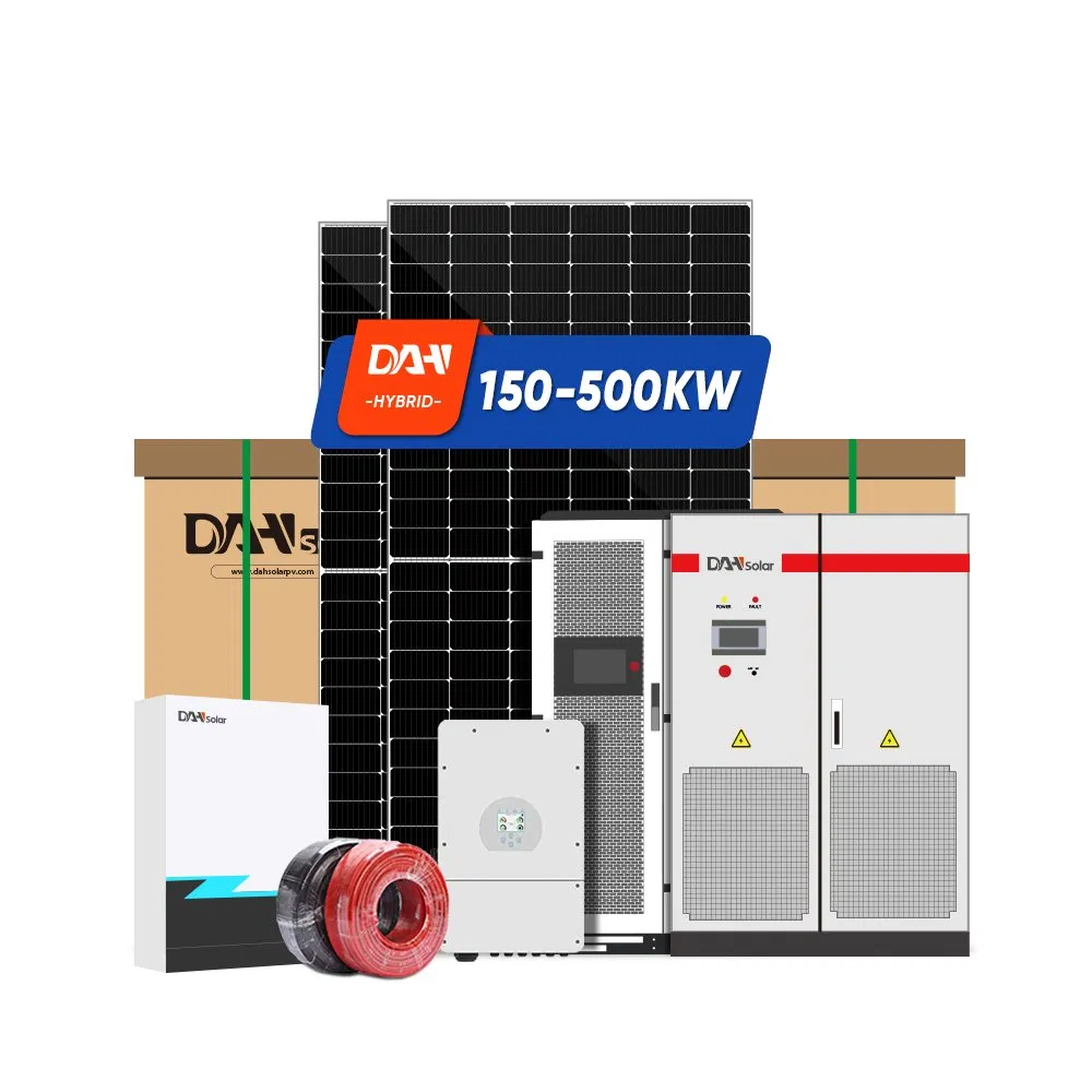 Complete 500kw 800kw 1MW no Sistema Solar de Energia com Inversor Híbrido Bess de Armazenamento de Energia Solar