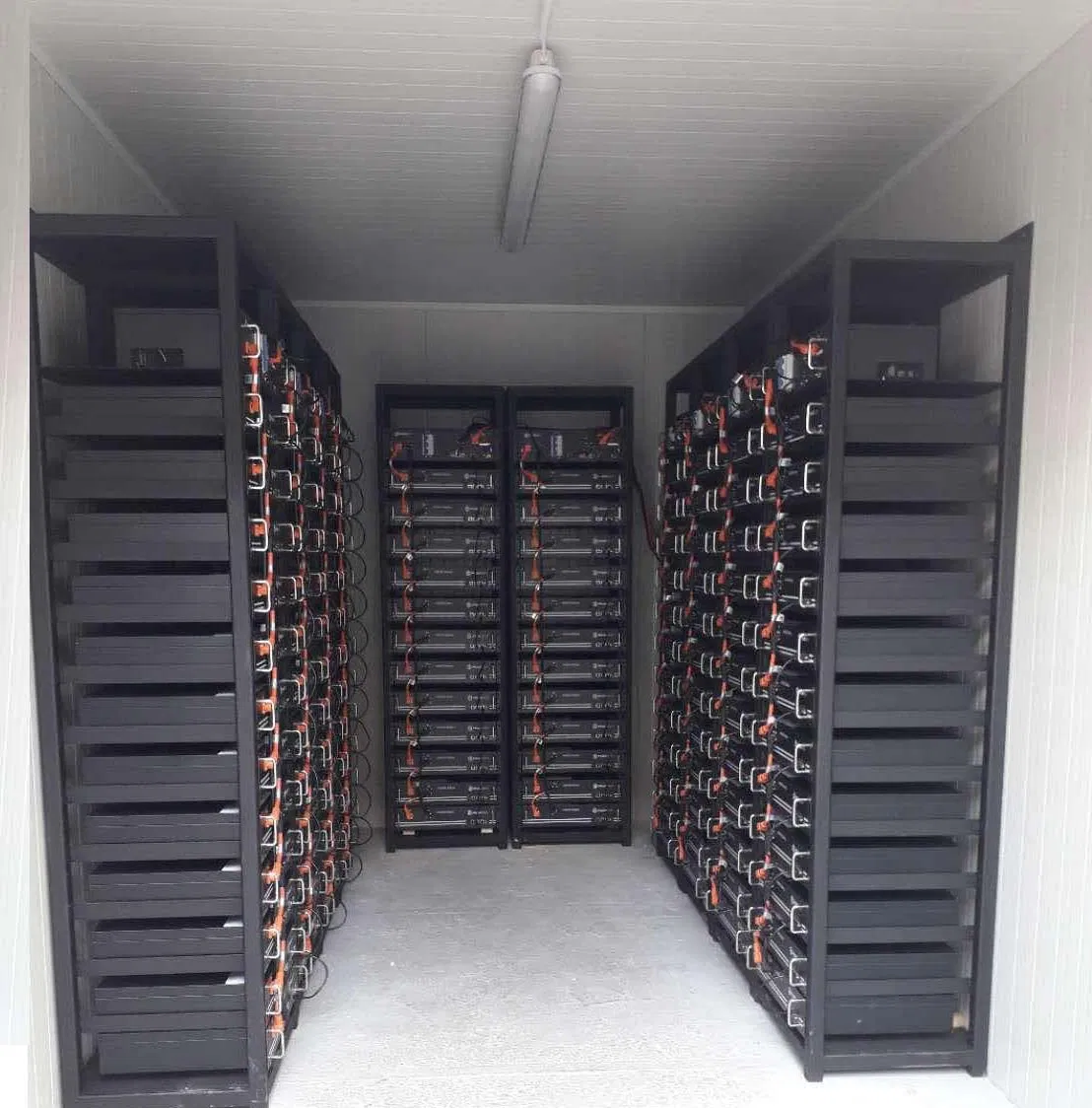 Sistema de Armazenamento de Energia Solar com Bateria Ess 1 Mwh para Plantas de Energia Empresariais