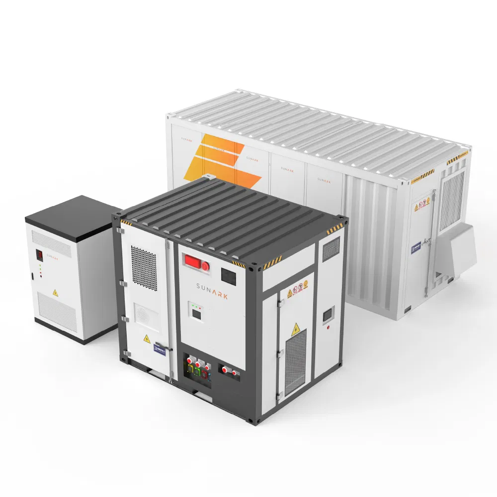 Sistema de Armazenamento de Bateria Solar Sunark Container Bess Energia 300kwh 500kwh 600kwh Sistema de Resfriamento Líquido Hv