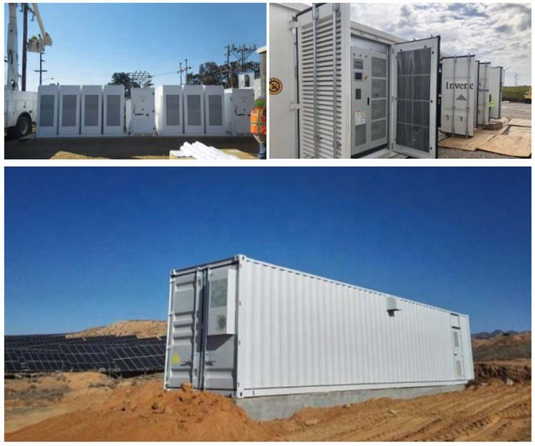 Sistema de Armazenamento de Energia Solar com Bateria Ess 1 Mwh para Plantas de Energia Empresariais