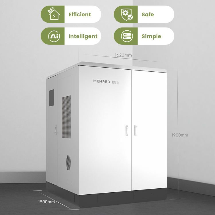 Sistema de Fornecimento de Energia Solar Comercial Menred Ess Poderoso com LiFePO4 Bateria