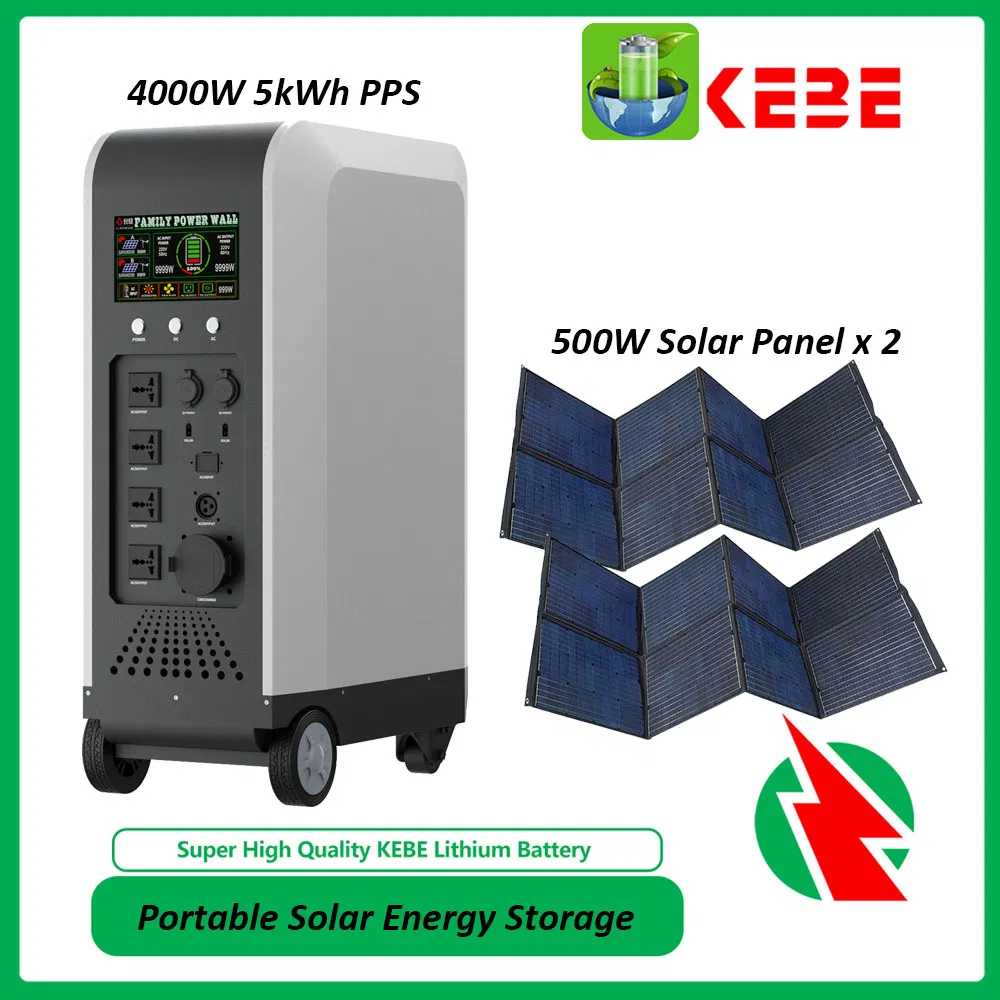 Sistema de Armazenamento de Energia Portátil Solar com Baterias de Lítio com Inversor Integrado OEM Factory1kw 2kw 3kw 1.5kwh 2kwh 3kwh 4kwh 5kwh 10kwh 15kwh 20kwh LiFePO4