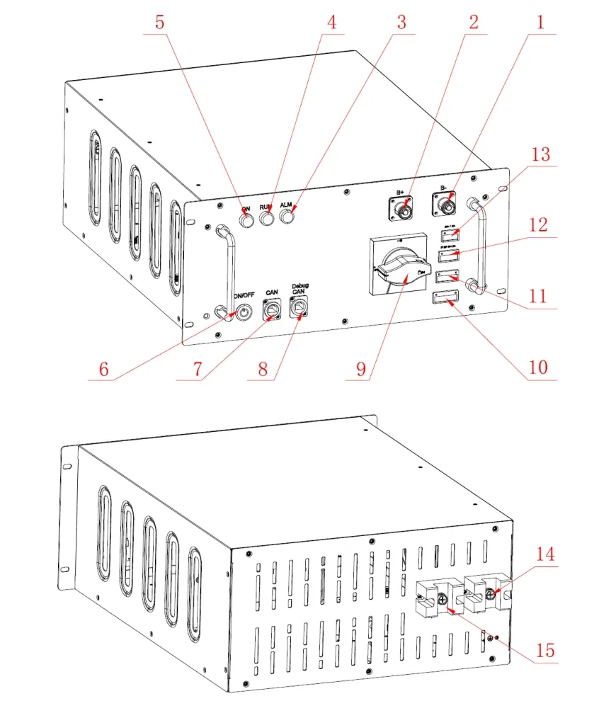 Diagrama Técnico 3 Sistema de Armazenamento de Energia