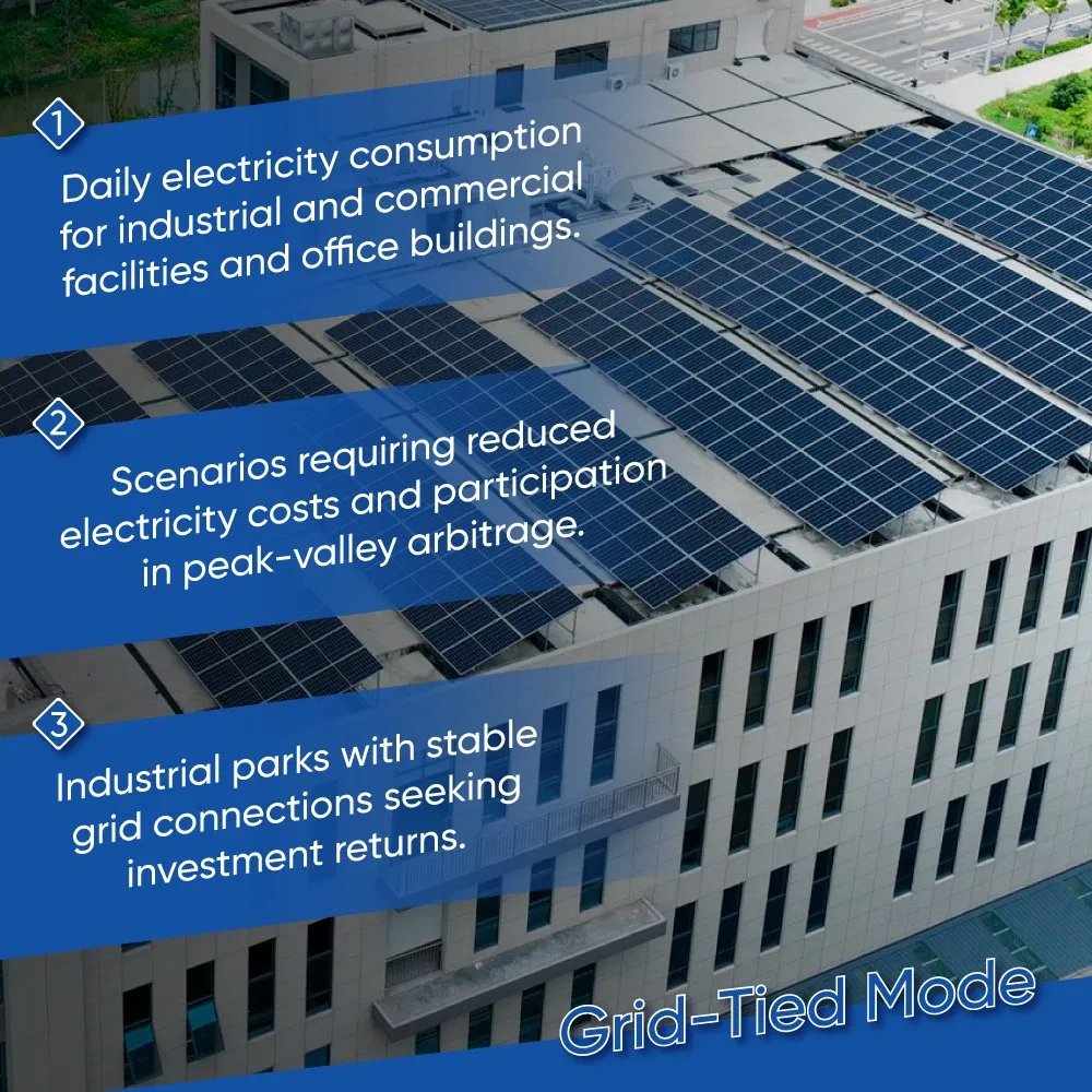 Sistema de Armazenamento de Energia Solar Híbrido Sunevo 100kw 200kw 500kw Solução Containerizada Bess com Painéis Bifaciais Hjt para Microrede
