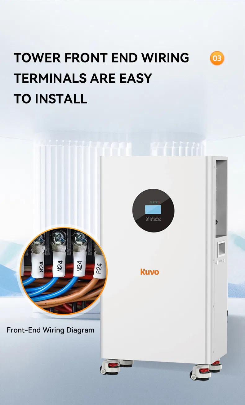 Sistema de Armazenamento de Energia Solar de Alta Eficiência 3.6kw 8kwh com MPPT, Monitoramento WiFi e Proteção Inteligente BMS