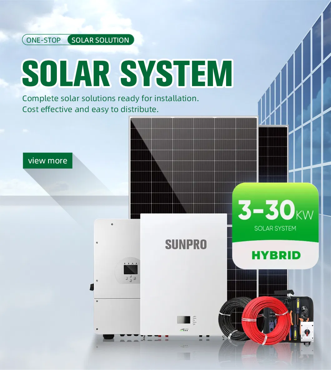 Sistema Solar Híbrido LiFePO4