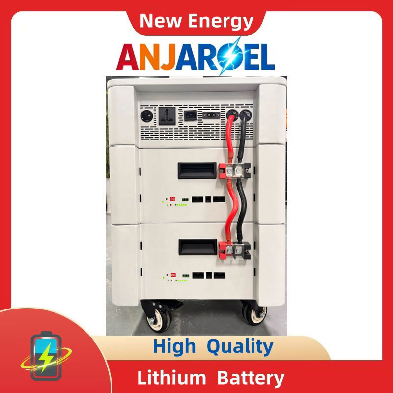 Sistema de Armazenamento de Energia Solar em Casa com Bateria de Íon de Lítio Portátil 3.6kw Inversor 3.84kwh Empilhável Tudo-em-Um LiFePO4