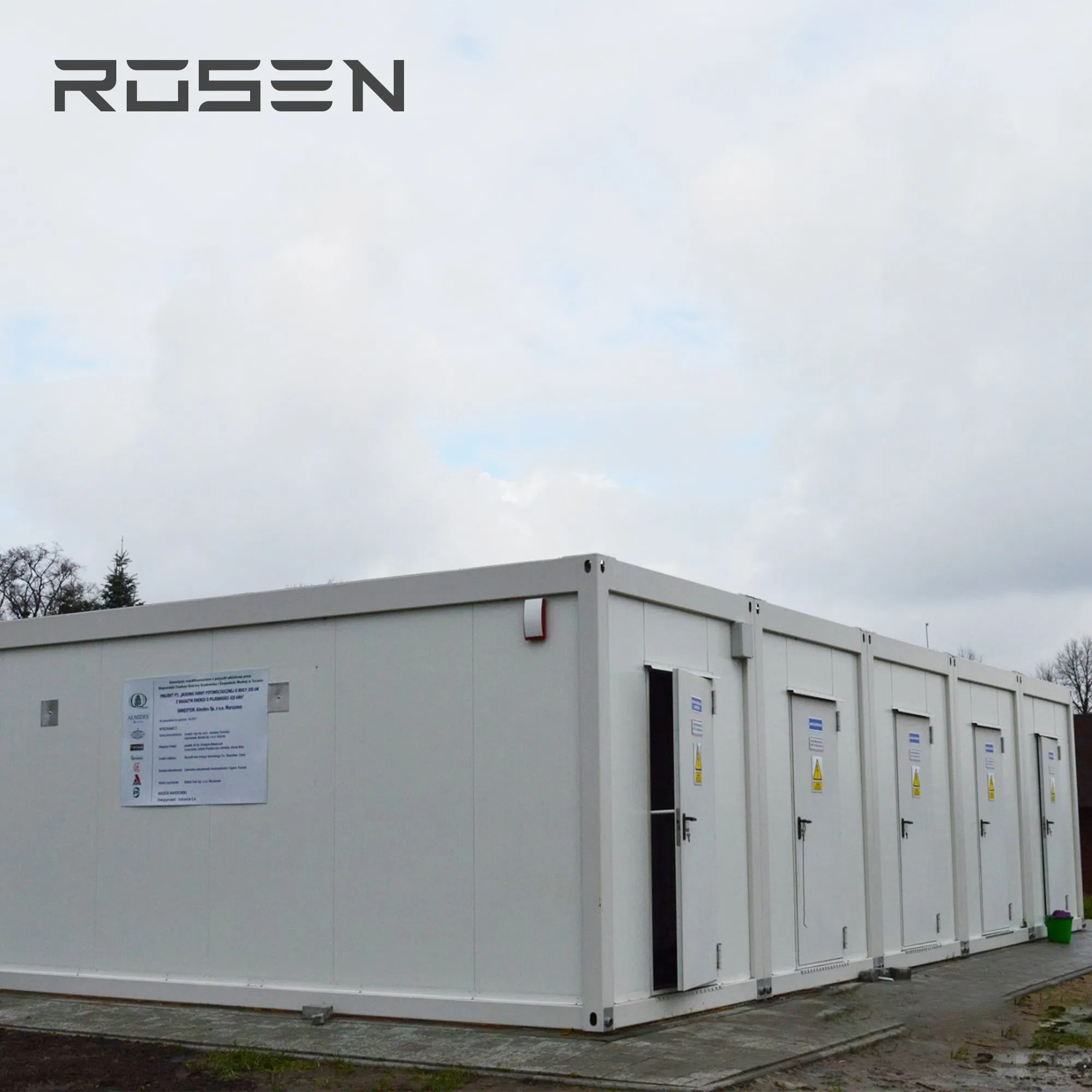 Fazenda Solar 1MW / 1mwh Sistema de Armazenamento de Energia Tesla 500kw