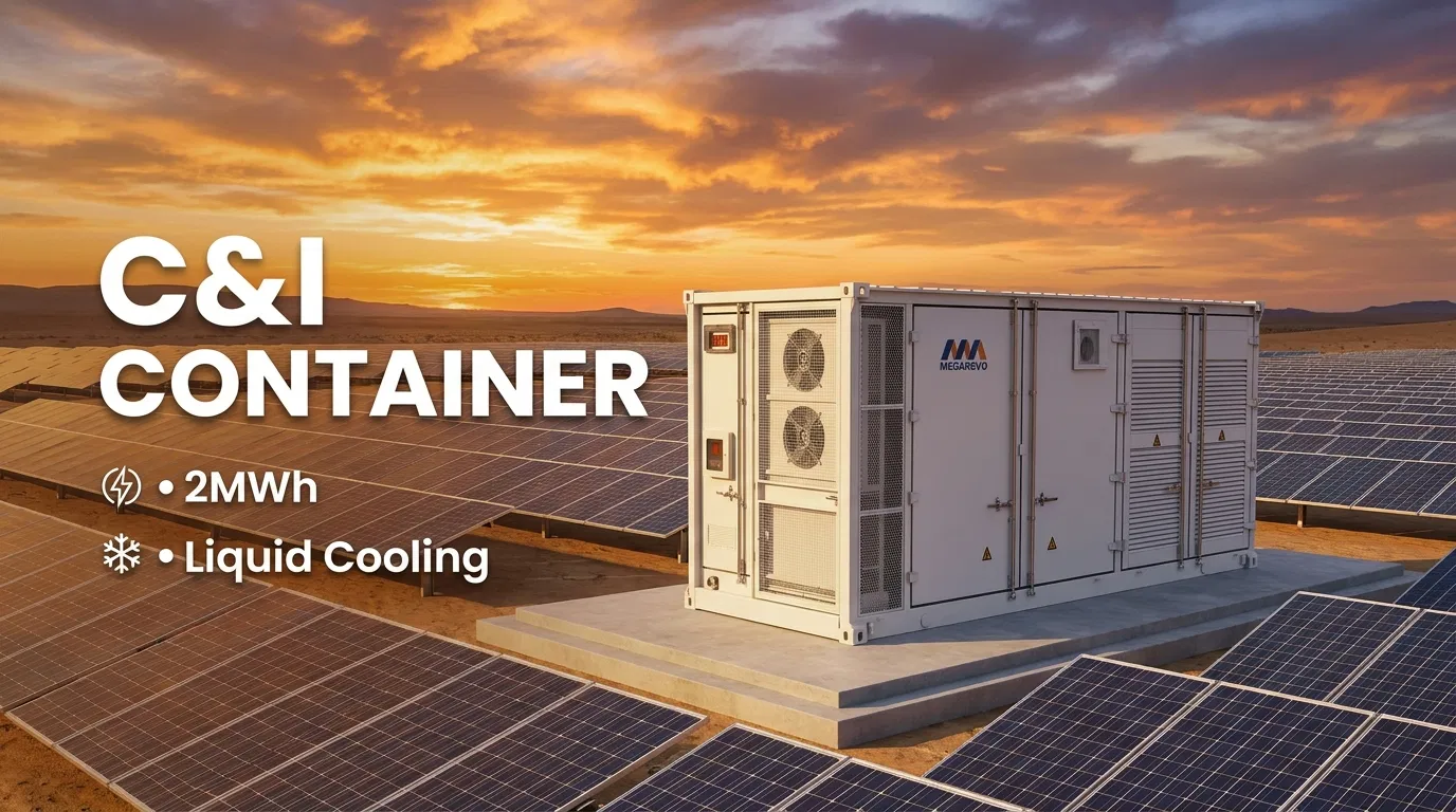 Sistema Solar Comercial Bess Externo 500kw 2mwh Sistema de Armazenamento de Energia em Contêiner com Resfriamento Líquido Ativo para Microrede de Carregamento de Veículos Elétricos