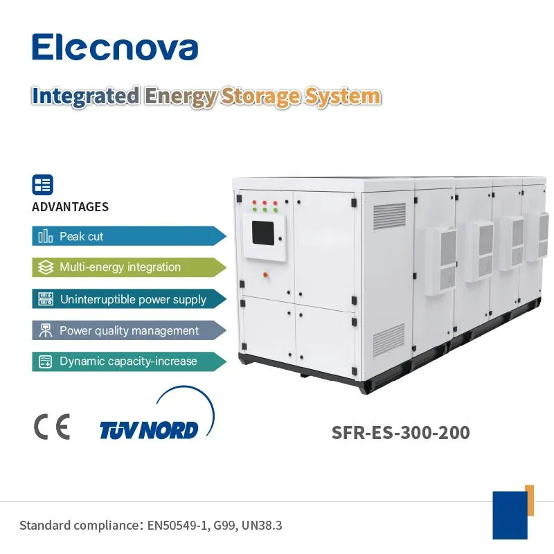 300kwh Sistema de Inversor Híbrido Solar com Armazenamento de Energia em Container para Microrede