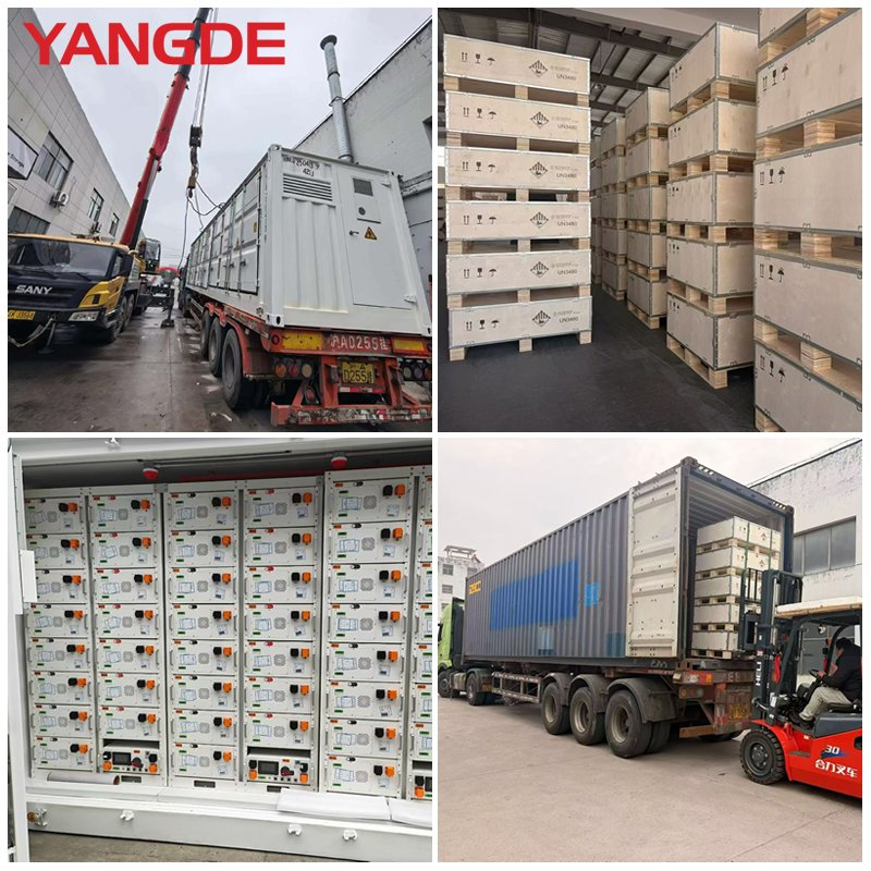1mwh Sistema de Armazenamento de Baterias de Lítio Container Solar para Industrial e Comercial