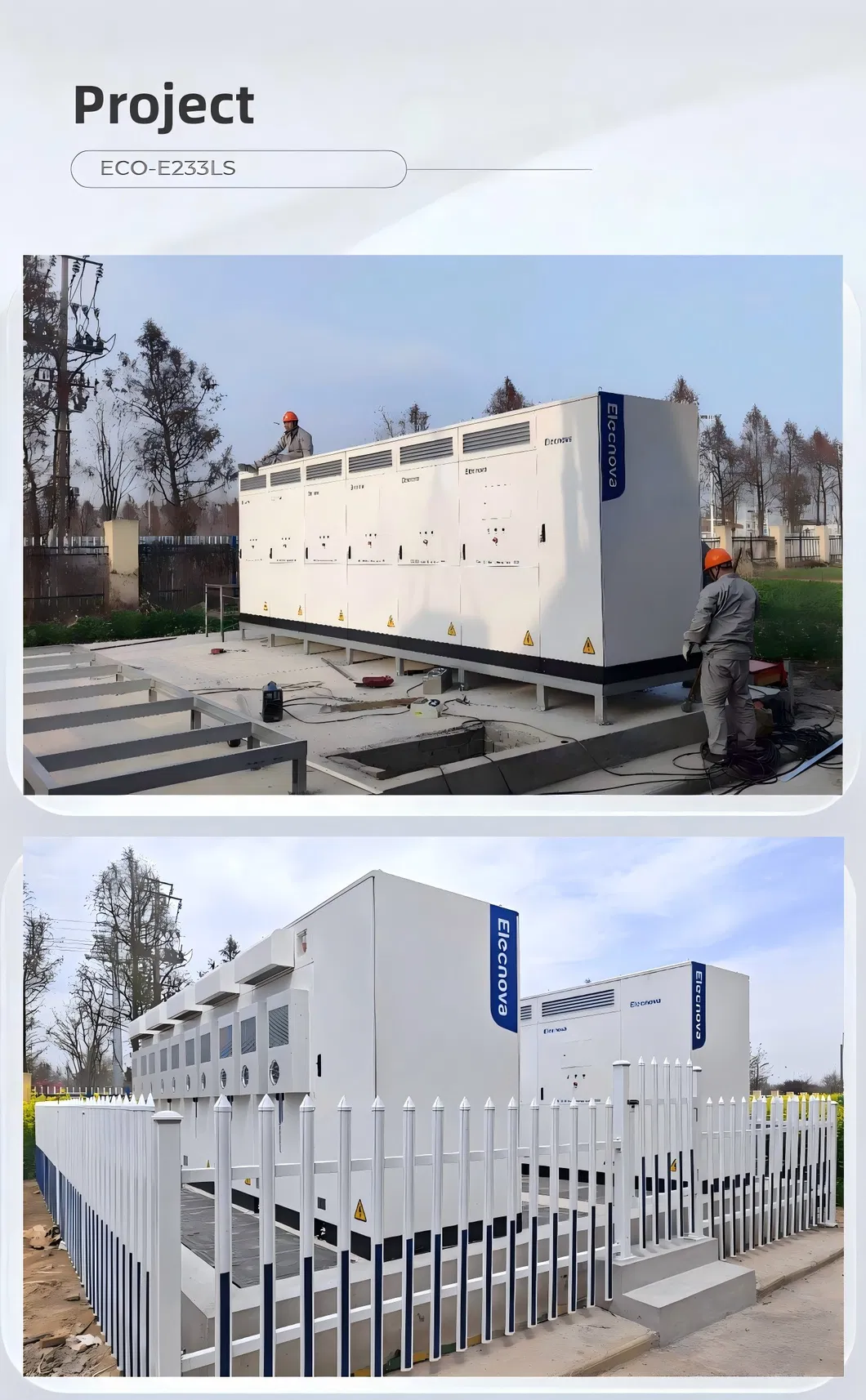 Sistema de Armazenamento de Energia de Bateria Híbrido Solar Comercial Industrial 200kw