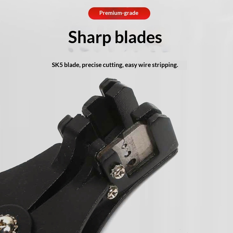 GK-700E Multifunction Automatic Wire Stripping &amp; Peeling Pliers Electrician's Pliers Cable Cutter 0.5-6mm Metric