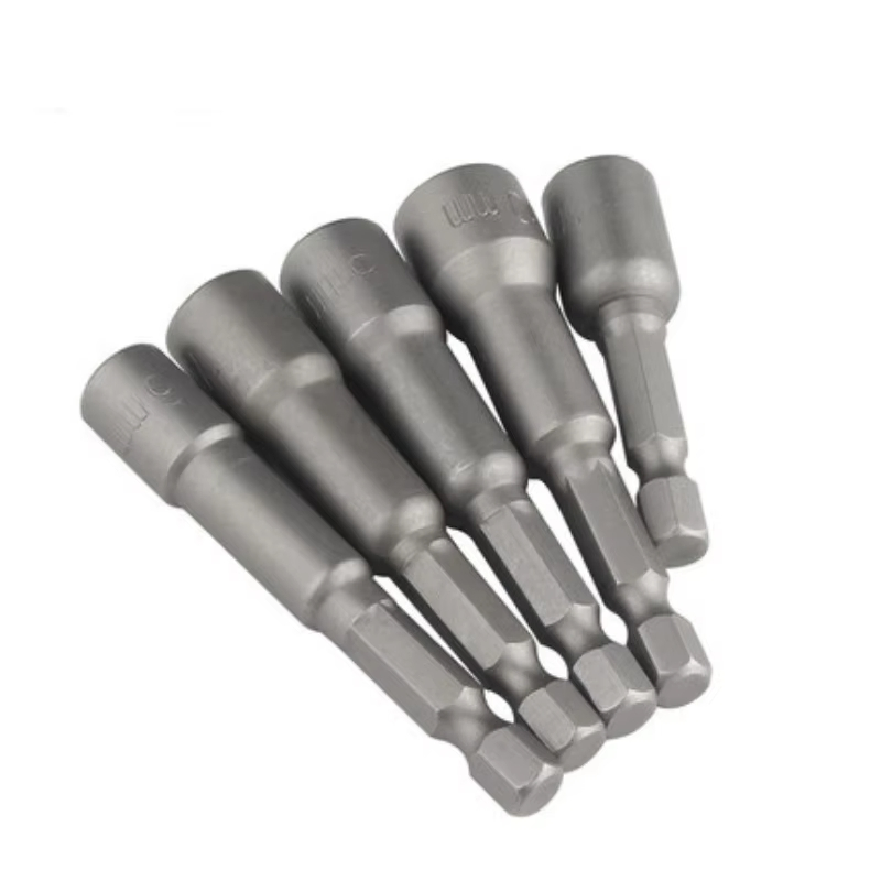 Material Screwdriver &Bit Set Including Bits and Nut Setters to Tighten Screws and Nut Impact Bit Set