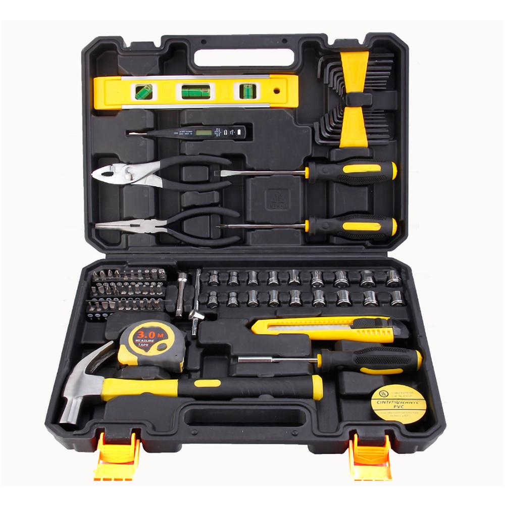 Wholesale 121 Pcs Portable Car Repair Hand Tool Kit Heavy Duty Stainless Steel Socket Wrench Set Customizable OEM Support