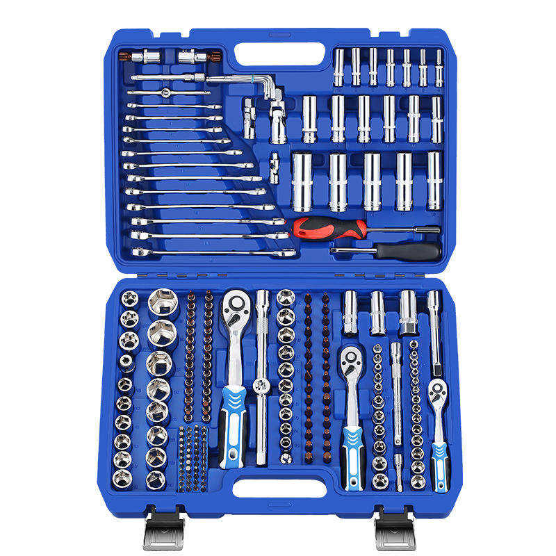 216 Pcs Car Repair Tool Set Professional Vehicle Ratchet Wrench Socket Set for Auto Repair
