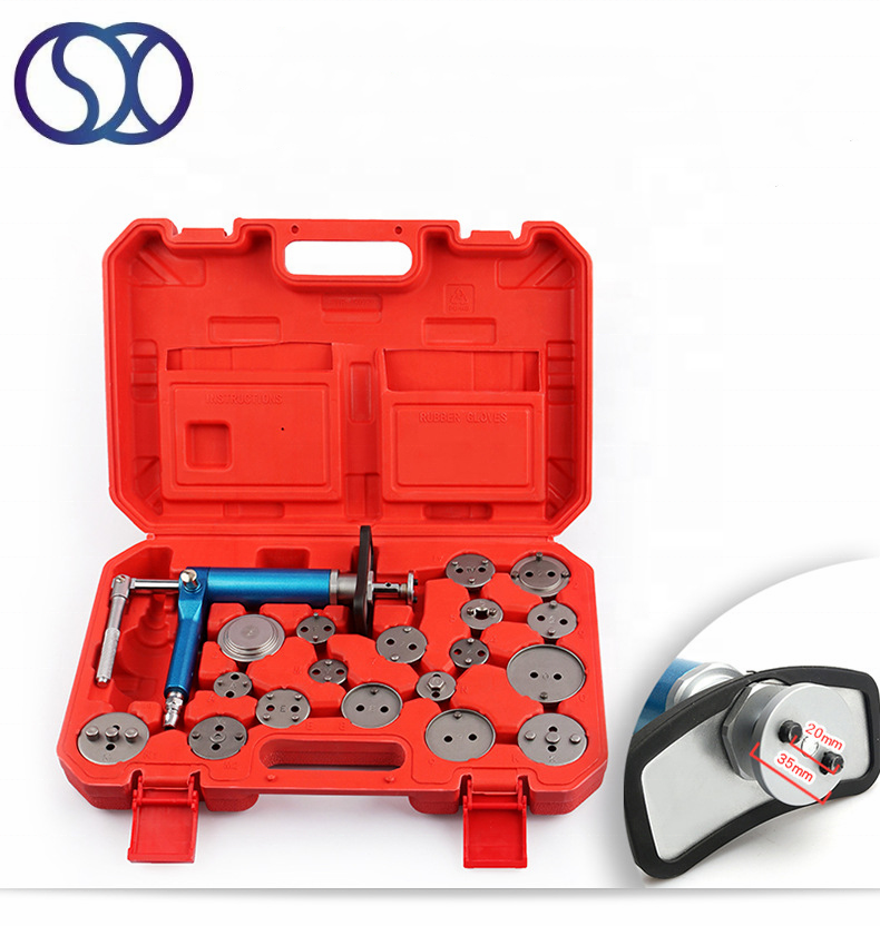 Chinese Manufacturer Brake Service Tools Auto Body Repair Air Powered Disc Brake Caliper Wind Back Tool