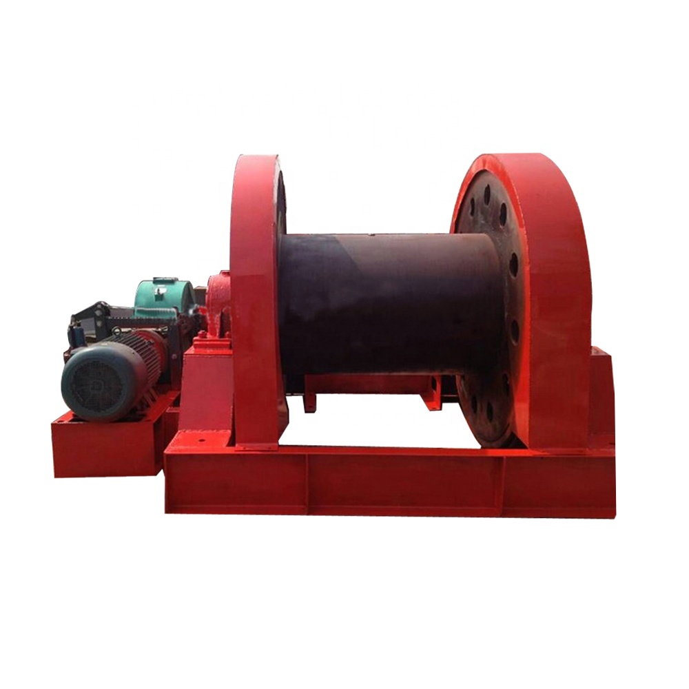 Gearbox Cable Pulling Winch With Advanced Power System Underground Mining Winch 30Kw Coal Mine Sinking Shaft Winch