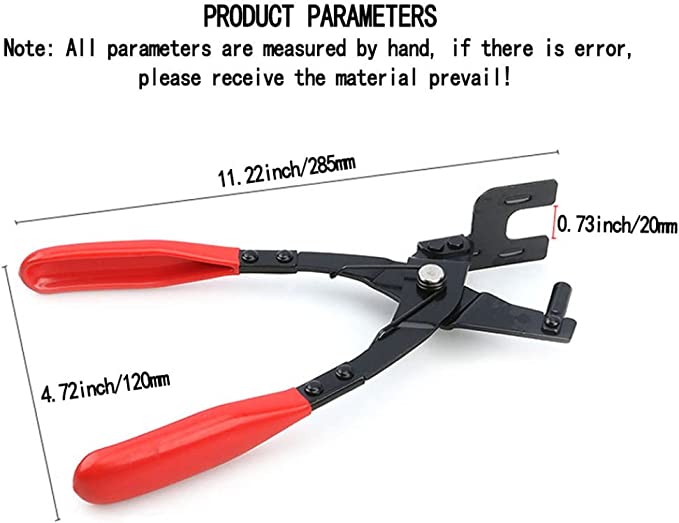 Exhaust Pipe Hanger Removal Tool Pliers 25 Degree Offset