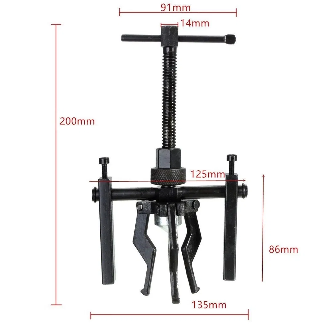3-Jaw Pilot Inner Bearing Puller Tool