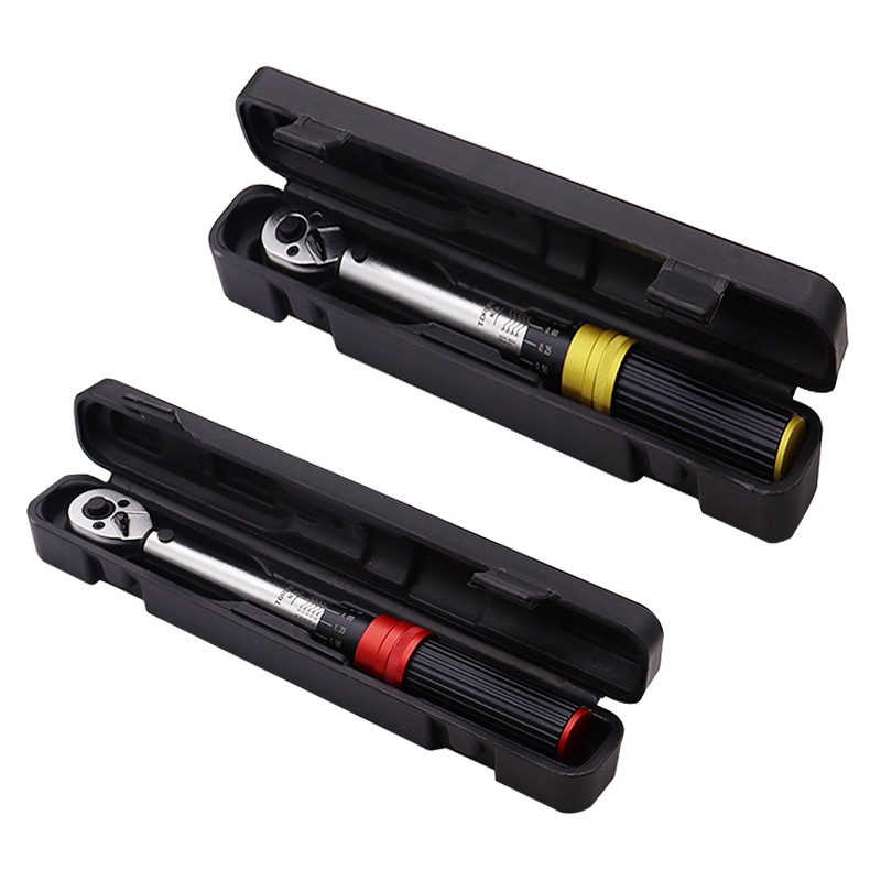 1/4'' Driver Ratchet Torque Wrench 5-25N.M Adjustable Battery Operated Heavy Duty Chrome-plated Stainless Steel DIY OEM 3-Year