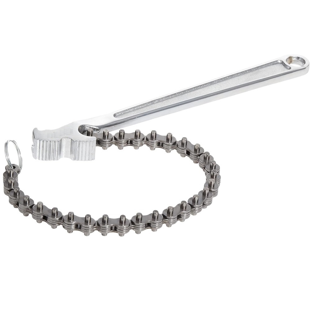 12inch Ratcheting Chain Wrench Tools Adjustable Removal Tool