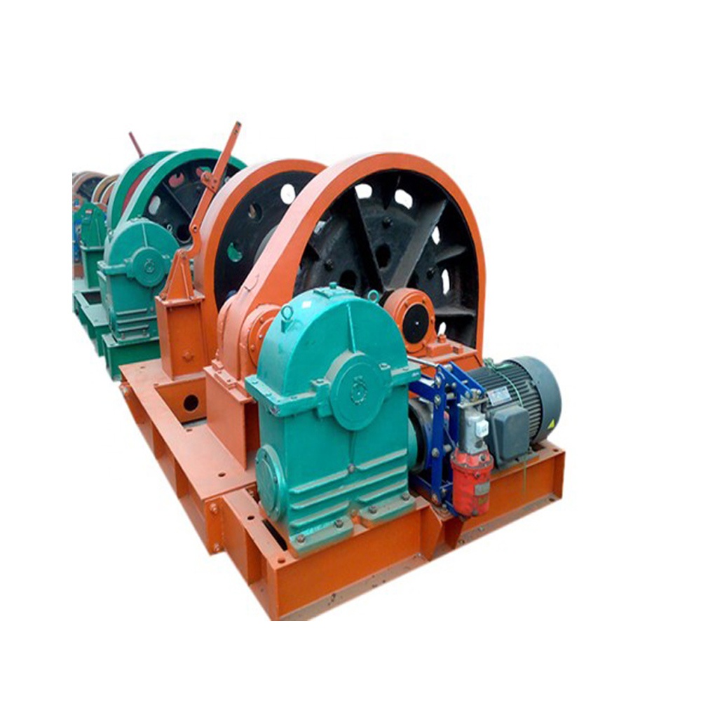 Gearbox Cable Pulling Winch With Advanced Power System Underground Mining Winch 30Kw Coal Mine Sinking Shaft Winch