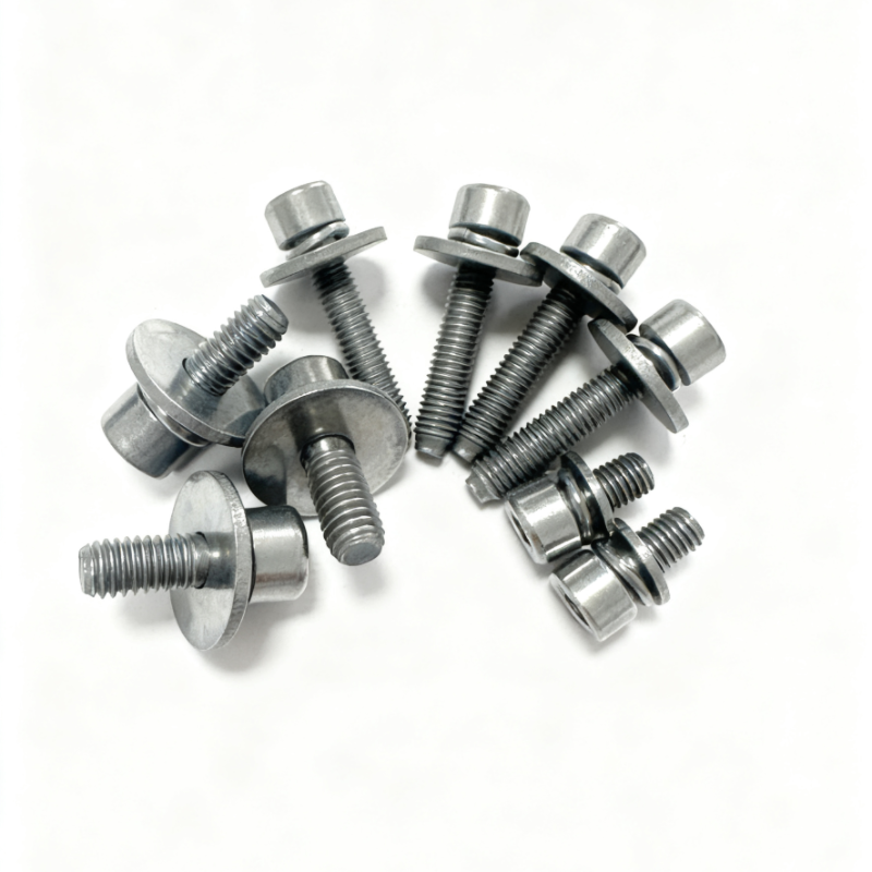 Bulk Discount Carbon Steel Zinc-nickel Hexagonal Socket Three-Piece Set M3-M10 for Energy Storage Electrical Equipment Metric