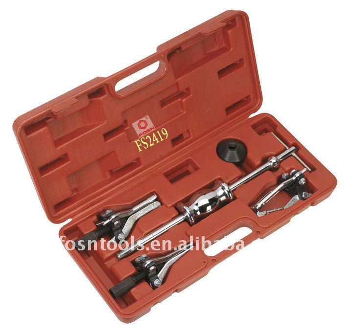 Slide Hammer Gear/Bearing Puller Set components